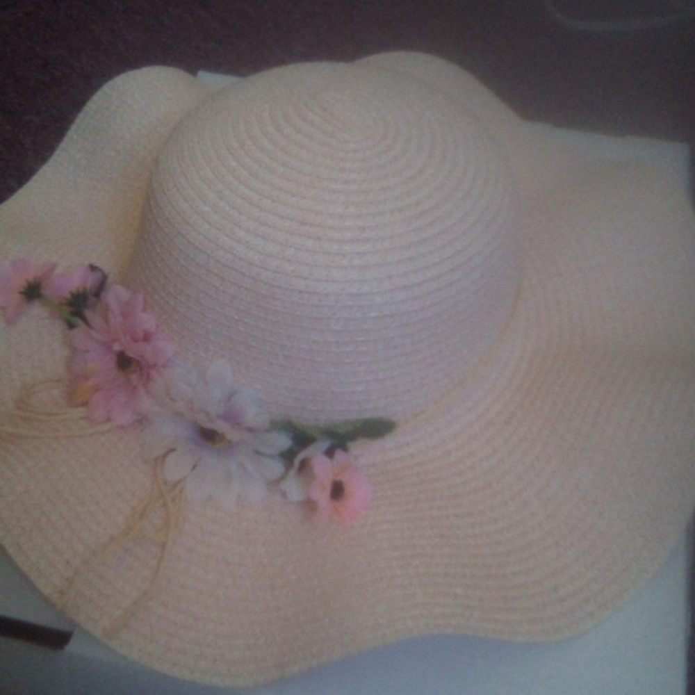Flower sun hat